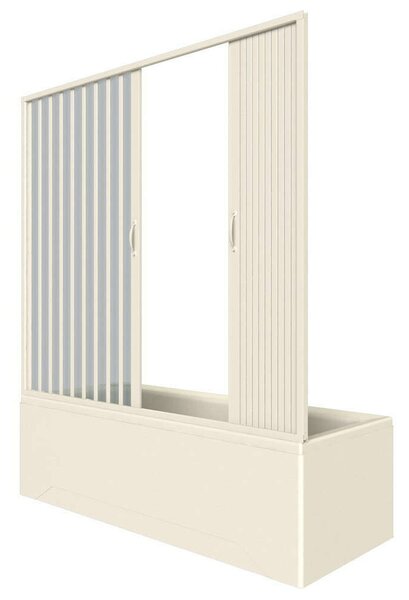 Italbox Astra Kádparaván - 200x150 cm - Fehér PVC