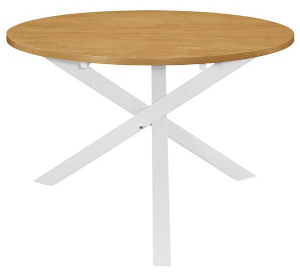 Fehér MDF étkezőasztal 120 x 75 cm