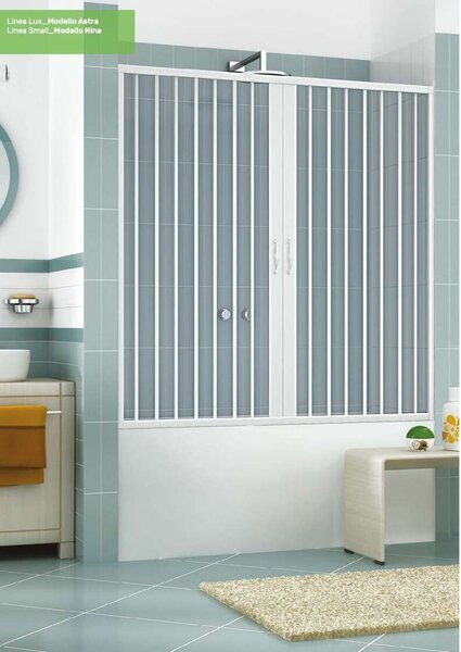 Italbox Astra Kádparaván - 200x150 cm - Fehér PVC