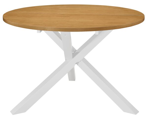 Fehér MDF étkezőasztal 120 x 75 cm