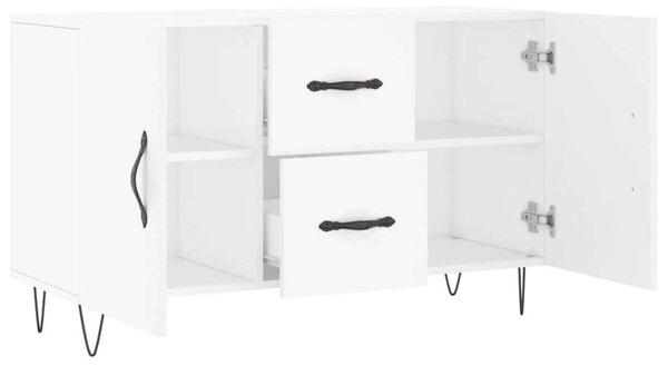 VIDAXL - Fehér Tálalóasztal - 100x36x60 cm