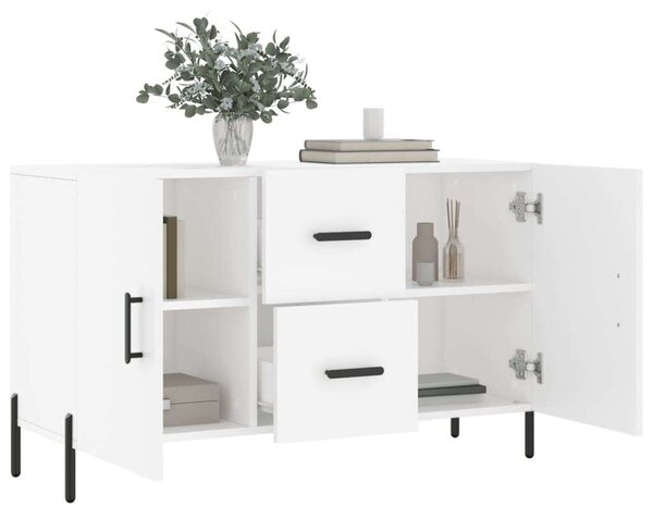 VidaXL Fehér Tálalóasztal - 100x36x60 cm