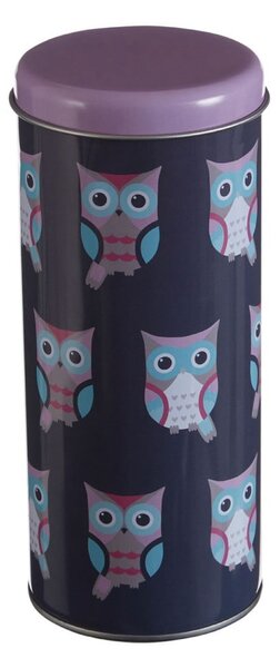 Happy Owls kerek ón doboz, ⌀ 8 x 18 cm - Premier Housewares