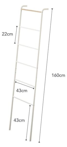 Tower Ladder fehér dekor létra - YAMAZAKI