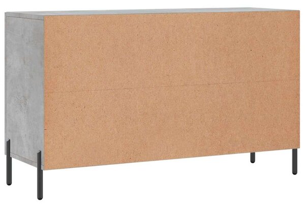 VidaXL Tálalószekrény - Betonszürke - 100x36x60 cm