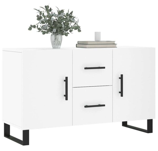 Modern Fehér Tálalóasztal - 100x36x60 cm