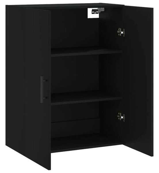 VidaXL fekete fali szekrény 69,5 x 34 x 90 cm