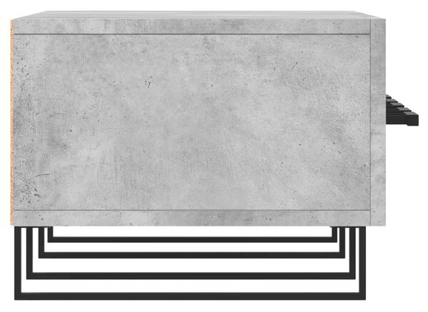 Modern TV-szekrény - Betonszürke - 150x36x50 cm