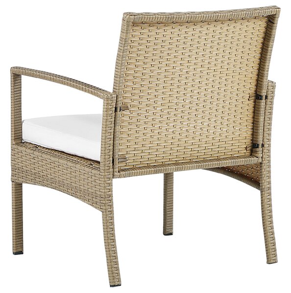 Kanapészett asztallal MARSALA PE Rattan Világosbarna