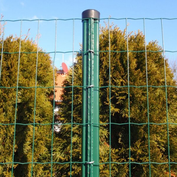 ForGarden HO-180-GREEN négyszögletű 180 cm-es kerítésoszlop 150 cm dróthálóhoz