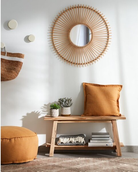 Safara teakfa kerti pad - Kave Home