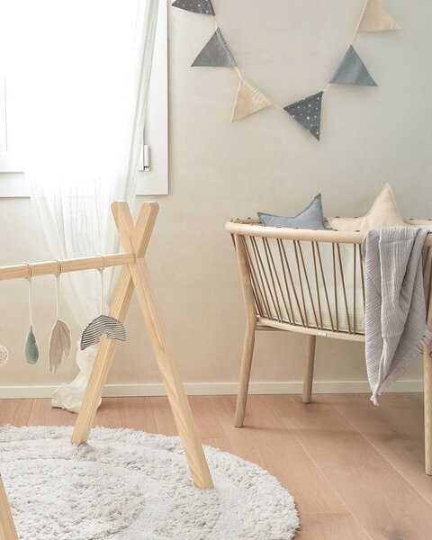 Eligia pamut szőnyeg, ø 120 cm - Kave Home