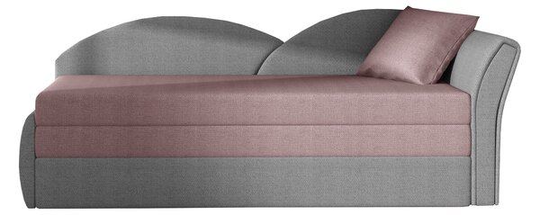 Kétszemélyes kanapé- Agira 13 (szürke + rózsaszín). 1044510