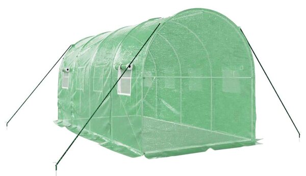 Kertészkedő Melegház - Acélvázas - 8 m² - 4x2x2m