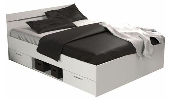 MICHIGAN fehér mdf ágy
