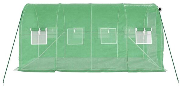 Kertészkedő Melegház - Acélvázas - 8 m² - 4x2x2m
