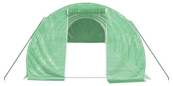 Vidéki Kert - Üvegház - Acélvázas - 10x3x2m