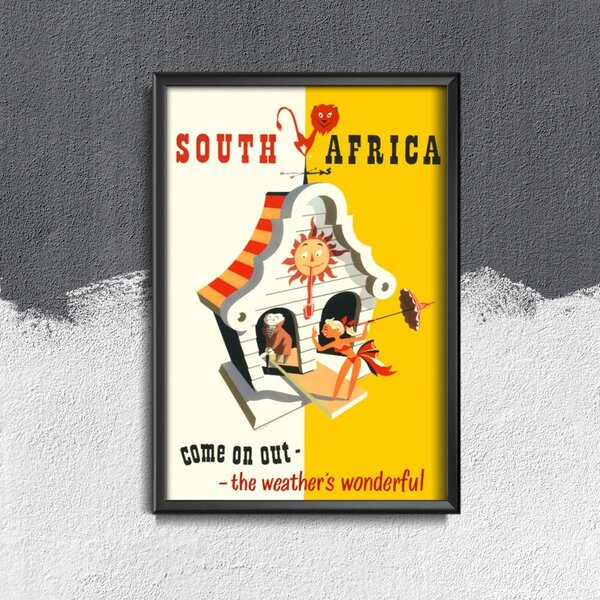 Plakát Plakát Dél-Afrika Kilépés
