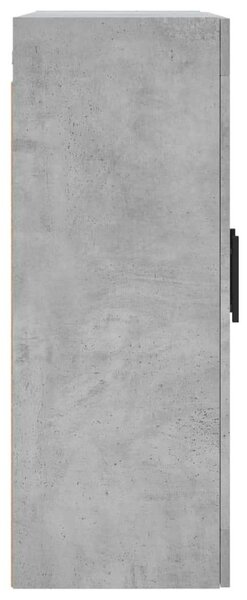 VidaXL betonszürke fali szekrény 69,5x34x90 cm