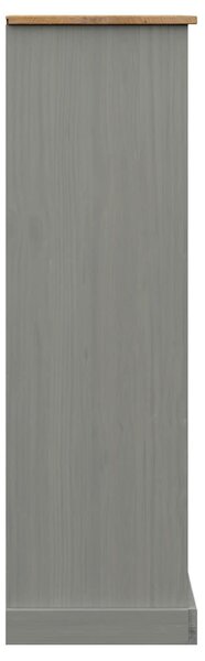 VIGO tömör fenyőfa könyvespolc 90x35x114,5 cm