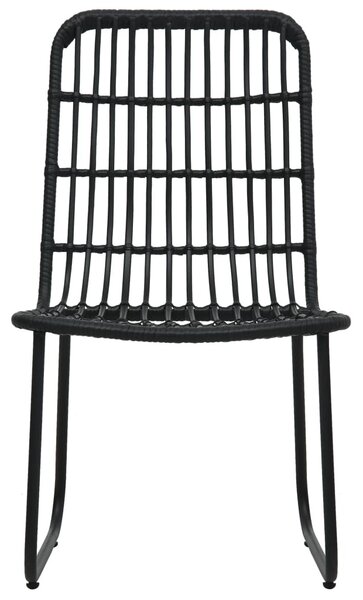 5 részes polyrattan és üveg kültéri étkezőgarnitúra