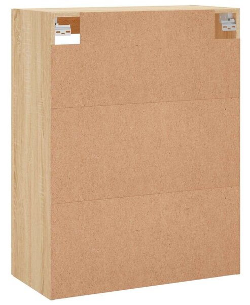 VIDAXL - Sonoma Tölgy Fali Szekrény - 2 db - 69,5x34x90 cm