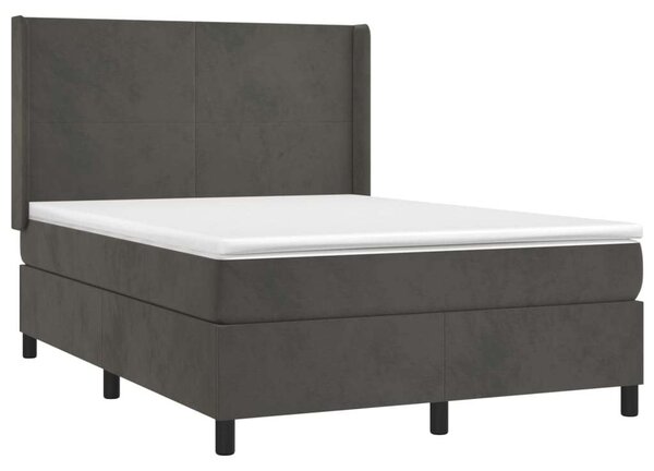Bársony Ágy LED-del - 140x190 cm