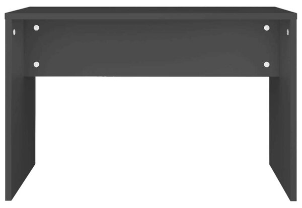 VidaXL Fekete Sminkasztal Szett - 74,5x40x141 cm