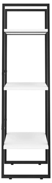 Fehér forgácslap tárolópolc 60 x 30 x 105 cm
