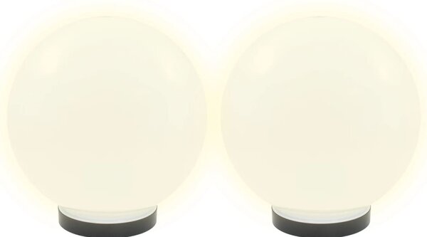 4 db LED gömblámpa 25 cm PMMA