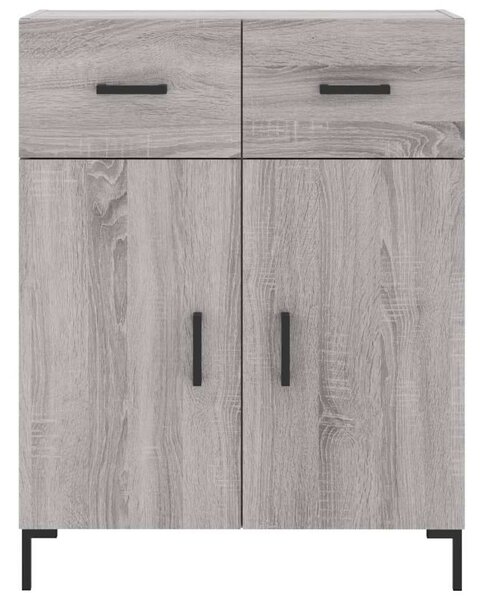 VidaXL szürke sonoma szerelt fa magasszekrény 69,5 x 34 x 180 cm