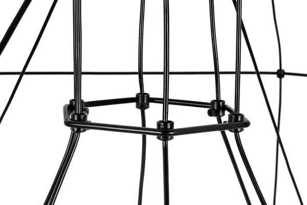 King Home Flusso 20 Geometrikus LED Függőlámpa Fekete