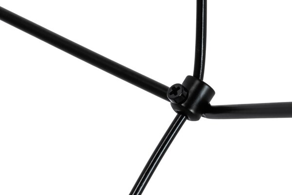 King Home Flusso 20 Geometrikus LED Függőlámpa Fekete