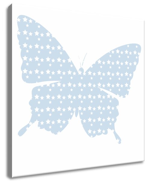 Vászonkép Kék pillangó
