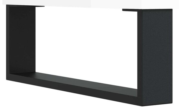 Fehér Tálalószekrény - Szerelt Fa - 60x35x70 cm