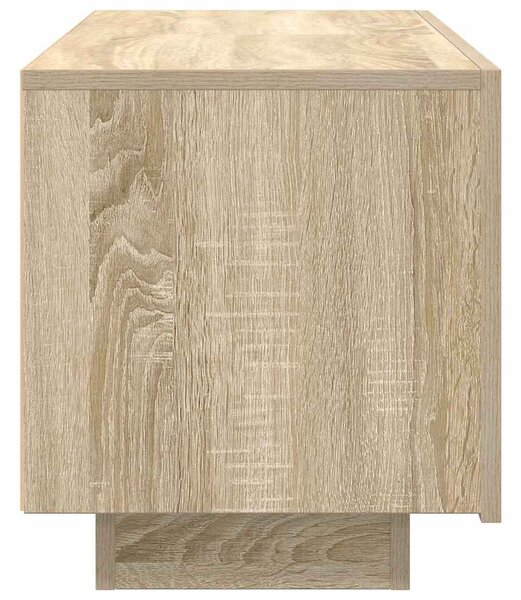 Sonoma tölgyszínű szerelt fa TV-szekrény 100 x 35 x 40 cm