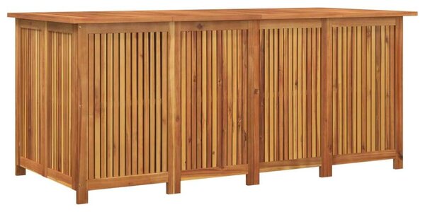 VidaXL tömör akácfa kerti tárolóláda 175x80x75 cm