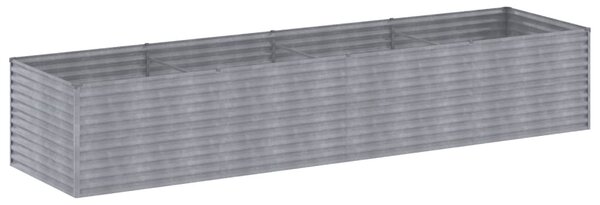 Corten acél kerti magaságyás 386x100x69 cm