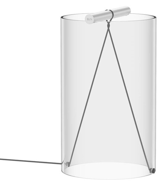 Flos - To-Tie T2 Asztali Lámpa Anodized Natural - Lampemesteren