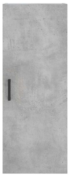VidaXL Magas Szekrény - Betonszürke - 34,5x34x180 cm