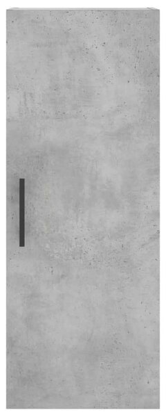 VidaXL betonszürke szerelt fa magasszekrény 34,5x34x180 cm
