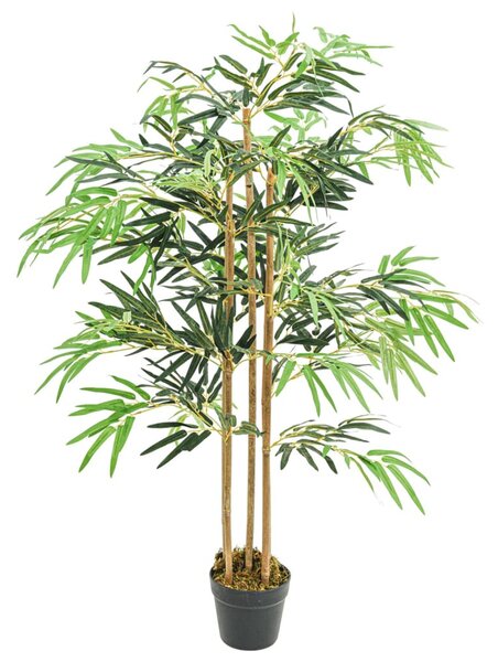 Zöld mű bambuszfa 730 levéllel 120 cm