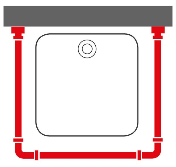 Sealskin króm zuhanyfüggönytartó rúd