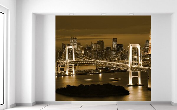 Gario Fotótapéta Rainbow Bridge Tokio Anyag: Öntapadó, Méret: 268 x 240 cm