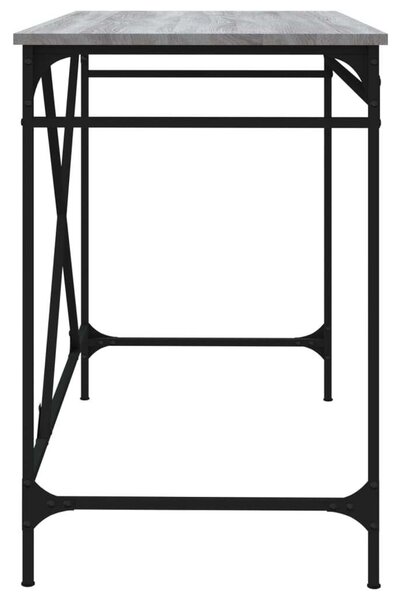 VidaXL Ipari Íróasztal - Szerelt Fa - 100x50x75 cm