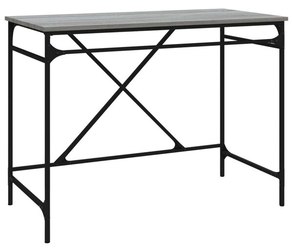 VidaXL Ipari Íróasztal - Szerelt Fa - 100x50x75 cm