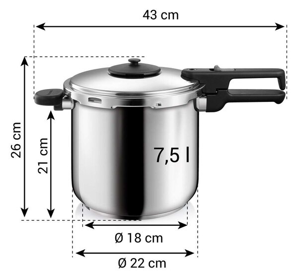 Tescoma GrandCHEF Kukta 7.5 l