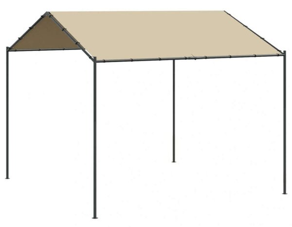 VidaXL Kerti Pavilon - Bézs - 3x3m