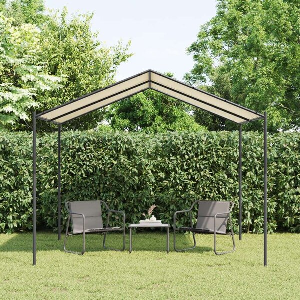 VidaXL Kerti Pavilon - Bézs - 3x3m