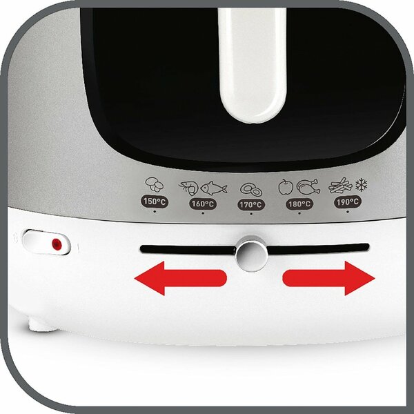 Tefal FR480015 Mega Olajsütő - Fehér